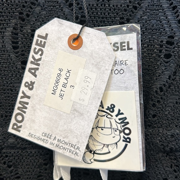 NWT Swim Coverup Black ROMY & AKSEL - Picture 5 of 5